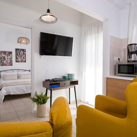 Center Manolia Dream 1 Bedroom Apartment 100M Away From The Beach 하니아 외부 사진