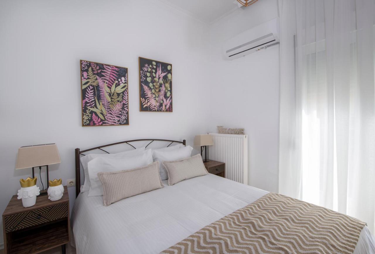 Center Manolia Dream 1 Bedroom Apartment 100M Away From The Beach 하니아 외부 사진