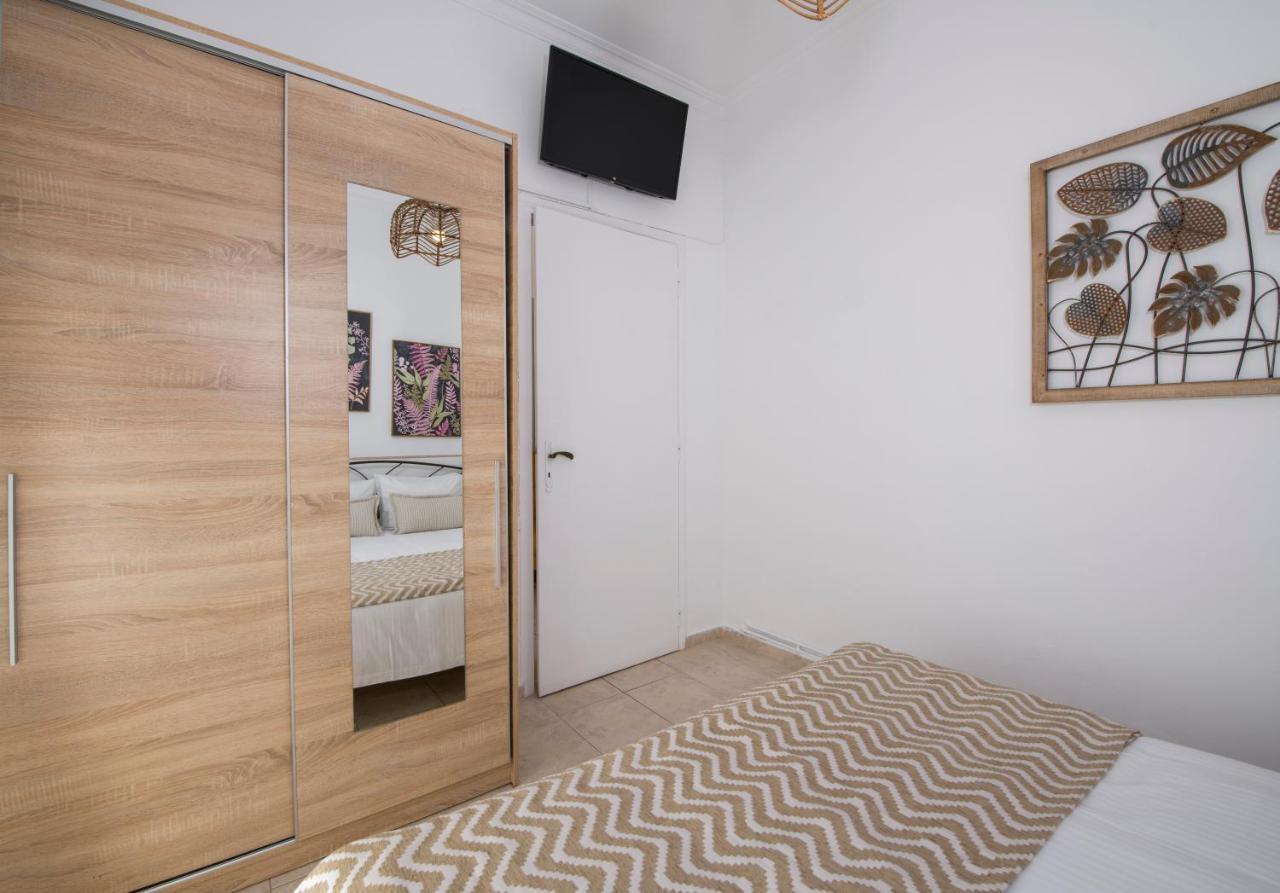 Center Manolia Dream 1 Bedroom Apartment 100M Away From The Beach 하니아 외부 사진