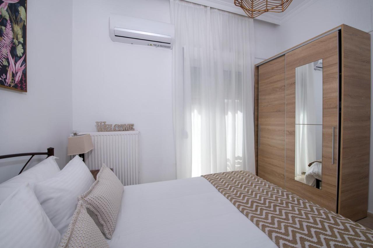 Center Manolia Dream 1 Bedroom Apartment 100M Away From The Beach 하니아 외부 사진